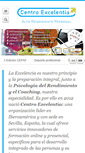 Mobile Screenshot of centroexcelentia.com